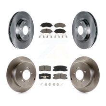 Charger l'image dans la galerie, Front Rear Disc Brake Rotors And Ceramic Pads Kit For Mitsubishi Outlander