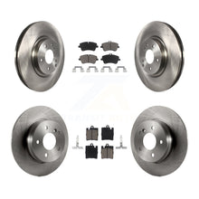 Charger l'image dans la galerie, Front Rear Brake Rotor Ceramic Pad Kit For Mercedes-Benz C320 With Sport Package