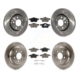 Front Rear Disc Brake Rotors And Ceramic Pads Kit For Volvo S60 V70 XC70 S80