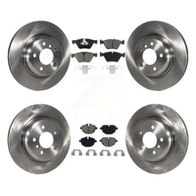 Charger l'image dans la galerie, Front Rear Disc Brake Rotors And Ceramic Pads Kit For BMW 528i xDrive