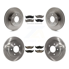 Front Rear Brake Rotors Ceramic Pad Kit For Chrysler Dodge Intrepid Concorde LHS