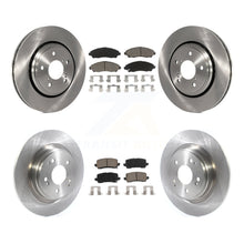 Load image into Gallery viewer, Front Rear Disc Brake Rotors And Ceramic Pads Kit For Acura MDX