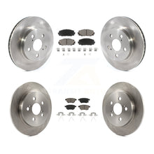 Load image into Gallery viewer, Front Rear Disc Brake Rotors And Ceramic Pads Kit For Toyota Prius Corolla Prime