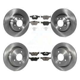 [Front+Rear] 2012 BMW X1 xDrive28i Premium OE Brake Rotors & Ceramic Pads Kit For Max Braking