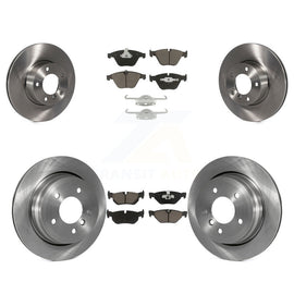 Front Rear Disc Brake Rotors And Ceramic Pads Kit For BMW 328i xDrive X1 328xi