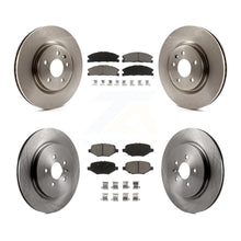 Load image into Gallery viewer, [Front+Rear] 2013 Ford Explorer Sport Premium OE Brake Rotors &amp; Ceramic Pads Kit For Max Braking