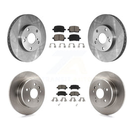 [Front+Rear] 2000-2004 Toyota Avalon Premium OE Brake Rotors & Ceramic Pads Kit For Max Braking