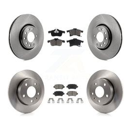 [Front+Rear] 2008-2009 Saturn Astra Premium OE Brake Rotors & Ceramic Pads Kit For Max Braking