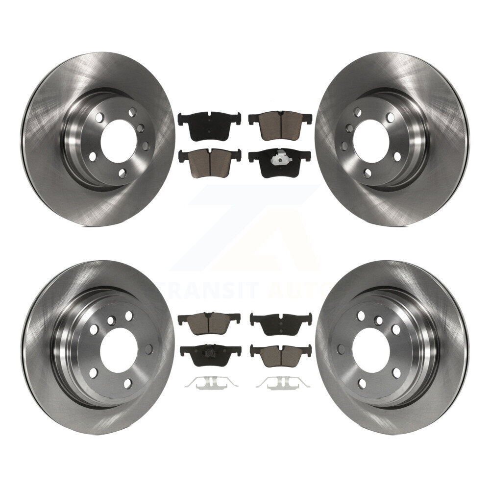 Front Rear Disc Brake Rotors And Ceramic Pads Kit For BMW 328i xDrive 428i
