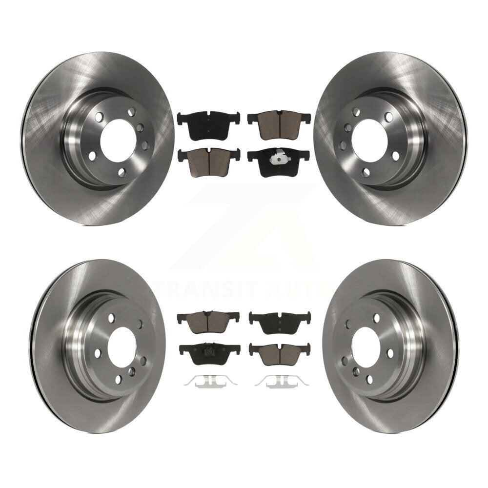Front Rear Disc Brake Rotors And Ceramic Pads Kit For BMW 328i xDrive