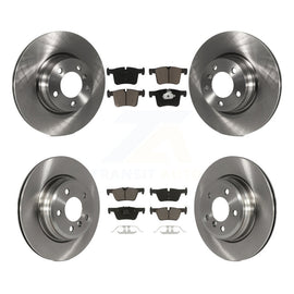 Front Rear Disc Brake Rotors And Ceramic Pads Kit For BMW 328i xDrive