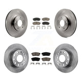 Front Rear Disc Brake Rotors And Ceramic Pads Kit For Nissan Maxima INFINITI I35