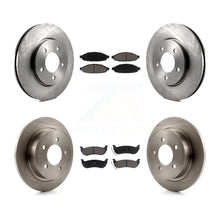 Charger l&#39;image dans la galerie, [Front+Rear] 2004-2008 Chrysler Pacifica Premium OE Brake Rotors &amp; Ceramic Pads Kit For Max Braking