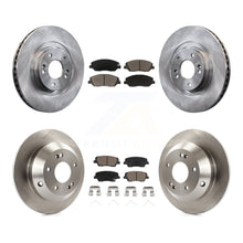 Charger l'image dans la galerie, Front Rear Disc Brake Rotors And Ceramic Pads Kit For Hyundai Santa Fe XL