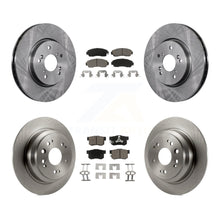 Charger l'image dans la galerie, Front Rear Disc Brake Rotors And Ceramic Pads Kit For Honda Accord Crosstour