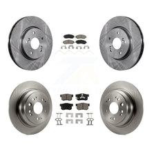 Charger l'image dans la galerie, Front Rear Disc Brake Rotors And Ceramic Pads Kit For Honda Crosstour Accord