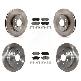 [Front+Rear] 2005-2010 Honda Odyssey Premium OE Brake Rotors & Ceramic Pads Kit For Max Braking