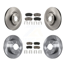 Charger l'image dans la galerie, Front Rear Disc Brake Rotors And Ceramic Pads Kit For Hyundai Tucson Kia Cadenza