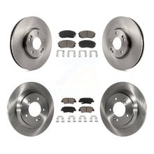 Load image into Gallery viewer, Front Rear Disc Brake Rotors And Ceramic Pads Kit For Kia Soul EV
