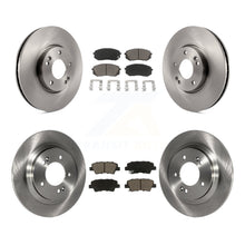 Charger l&#39;image dans la galerie, Front Rear Brake Rotors Ceramic Pad Kit For Kia Soul EV From Chassis VIN #160921