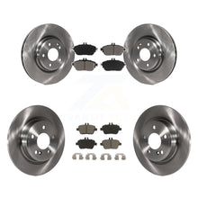 Charger l&#39;image dans la galerie, Front Rear Brake Rotors Ceramic Pad Kit For Mercedes-Benz GLA250 CLA250 INFINITI