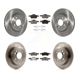 Front Rear Brake Rotor Ceramic Pad Kit For Mini Cooper With 276mm Diameter