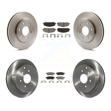 Load image into Gallery viewer, Front Rear Disc Brake Rotors And Ceramic Pads Kit For Suzuki Equator