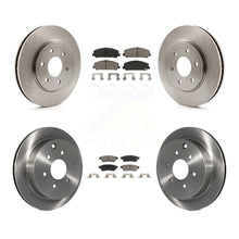 Load image into Gallery viewer, Front Rear Disc Brake Rotors And Ceramic Pads Kit For Suzuki Equator