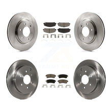 Charger l'image dans la galerie, Front Rear Disc Brake Rotor Ceramic Pad Kit For INFINITI Nissan Armada QX80 QX56