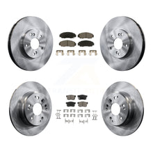 Load image into Gallery viewer, Front Rear Disc Brake Rotors And Ceramic Pads Kit For Acura TL