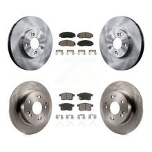 Charger l'image dans la galerie, Front Rear Disc Brake Rotors And Ceramic Pads Kit For Honda Accord Acura TSX