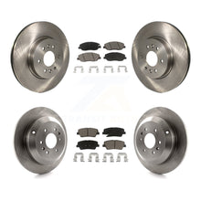 Load image into Gallery viewer, [Front+Rear] 2009-2011 Kia Borrego Premium OE Brake Rotors &amp; Ceramic Pads Kit For Max Braking