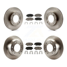 Load image into Gallery viewer, Front Rear Disc Brake Rotor And Ceramic Pad Kit For Kia Sedona Hyundai Entourage