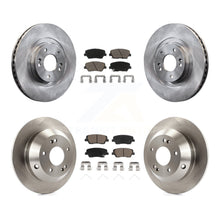 Load image into Gallery viewer, Front Rear Brake Rotors &amp; Ceramic Pad Kit For Kia Sorento Hyundai Santa Fe Sport