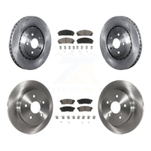 Charger l'image dans la galerie, Front Rear Disc Brake Rotors And Ceramic Pads Kit For Lexus NX200t NX300 NX300h