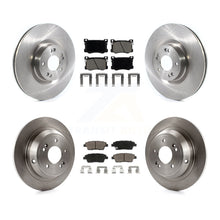 Load image into Gallery viewer, Front Rear Brake Rotor And Ceramic Pad Kit For Hyundai Genesis G80 Kia K900 3.8L