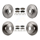 [Front+Rear] 2005 Subaru Outback Legacy Premium OE Brake Rotors & Ceramic Pads Kit For Max Braking