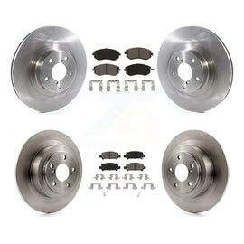 [Front+Rear] 2005-2006 Subaru Baja Turbocharged Premium OE Brake Rotors & Ceramic Pads Kit For Max Braking