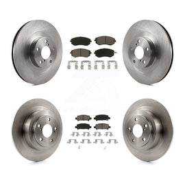 Front Rear Disc Brake Rotors And Ceramic Pads Kit For Subaru Outback Legacy Baja