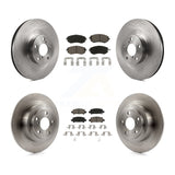 Front Rear Disc Brake Rotors And Ceramic Pads Kit For Subaru Outback Legacy Baja