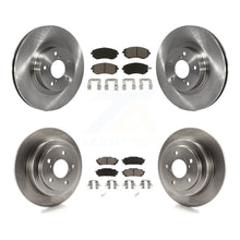 Charger l'image dans la galerie, Front Rear Disc Brake Rotors And Ceramic Pads Kit For Subaru Impreza Saab 9-2X
