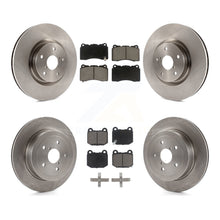 Charger l'image dans la galerie, Front Rear Disc Brake Rotors And Ceramic Pads Kit For Subaru Impreza