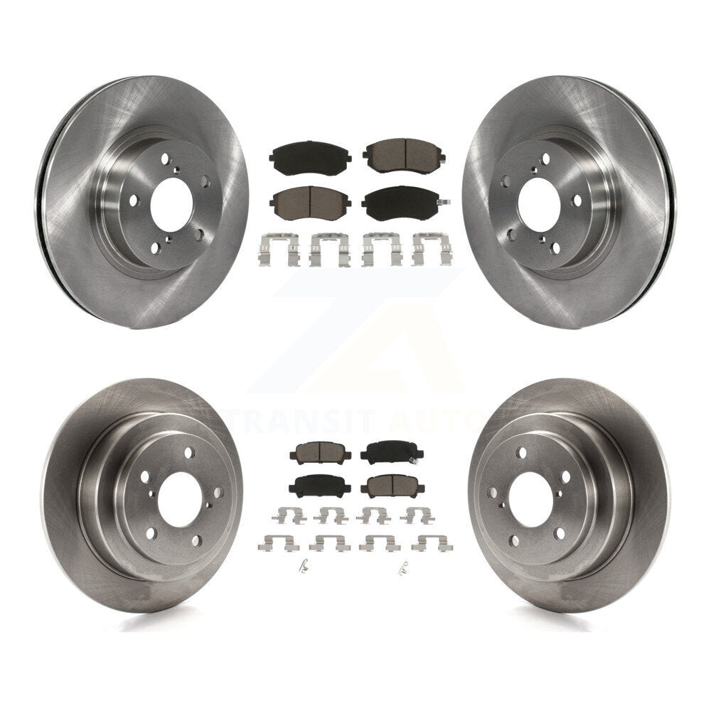 [Front+Rear] 02-03 Subaru Impreza Outback RS TS Premium OE Brake Kit & Ceramic Pads For Max Braking