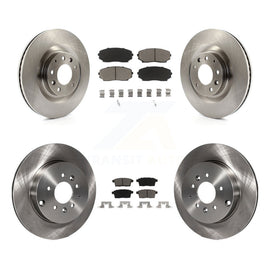 [Front+Rear] 2007-2015 Mazda CX-9 Premium OE Brake Rotors & Ceramic Pads Kit For Max Braking