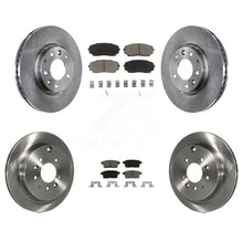 Charger l'image dans la galerie, Front Rear Disc Brake Rotor Ceramic Pad Kit For Ford Edge Mazda CX-7 Lincoln MKX