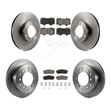 Charger l'image dans la galerie, Front Rear Disc Brake Rotors And Ceramic Pads Kit For Toyota 4Runner Lexus GX470