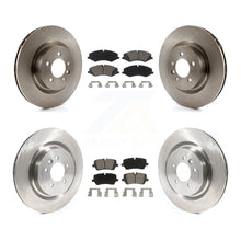 Charger l'image dans la galerie, Front Rear Disc Brake Rotors And Ceramic Pads Kit For Land Rover Range Sport