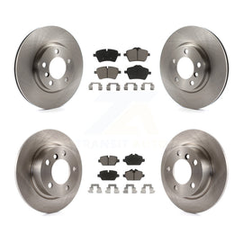 Front Rear Disc Brake Rotor & Ceramic Pad Kit For Mini Cooper Countryman Paceman