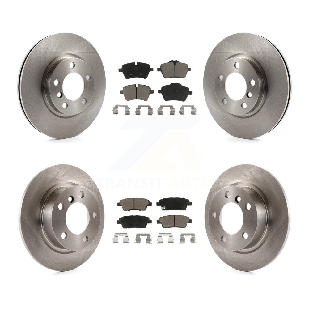 Front Rear Disc Brake Rotor & Ceramic Pad Kit For Mini Cooper Countryman Paceman