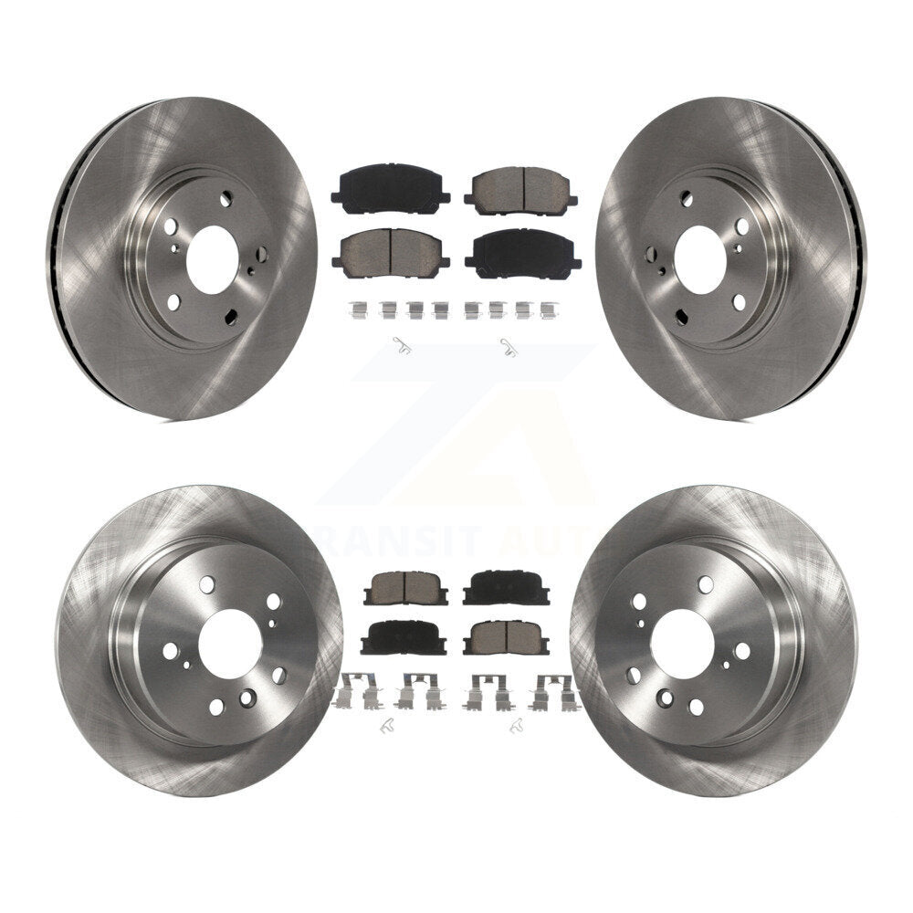 [Front+Rear] 2001-2003 Toyota Highl&er AWD Premium OE Brake Kit & Ceramic Pads For Max Braking